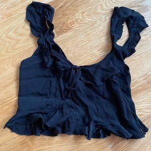 New Ruffle Crop Top
